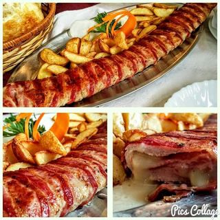 Punjena rolovana vešalica Svastika 600g