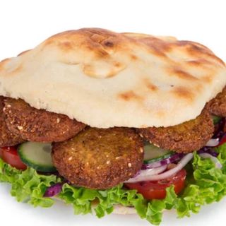 Panino falafel