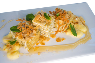 Фісташково лимонний торт з сиром москарпоне