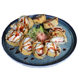 Темпурамаки със змиорка и ролца от раци 