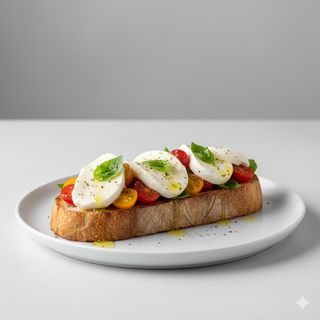 Bruschettone caprese