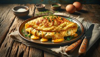 Омлет със сирене