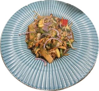 149.Makaron chiński rozmaitości owoce morza