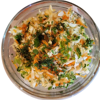 Салата от зеле и моркови