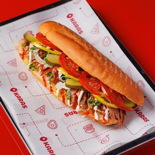 Հավի շաուրմա հացով