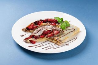 Naleśniki z czekoladą i truskawką 2 szt.