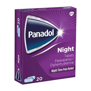 Panadol Night Tablets, 20 Count