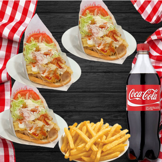 Oferta Kebab (3 Uds.)