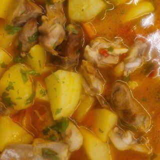 Caldereta de cordero (Guiso)