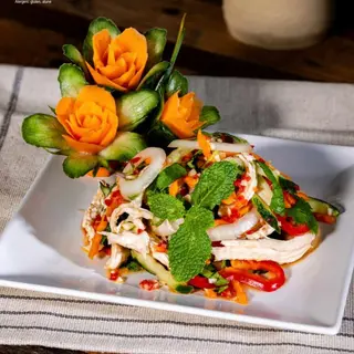  NỘM GÀ XÉ PHAY 