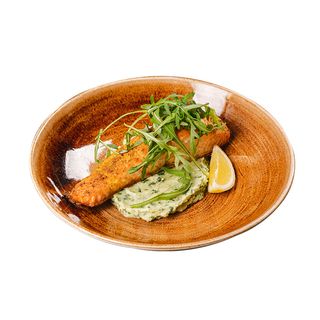 PIECZONY ŁOSOŚ Z PUREE ZIEMNIACZANYM