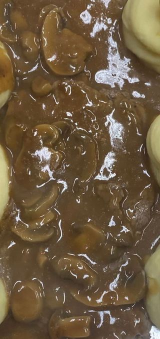 Lombinhos de Peru com Cogumelos