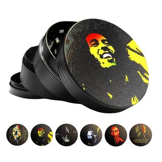 Grinder Metal Rasta Leaf, Ø52mm, 4Parti
