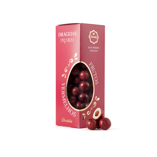 Cx Drageias de Frutos Vermelhos 200gr