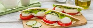 Piadina pomodoro mozzarella