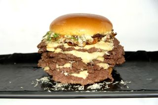 Premium Smash Triple Triple Burger