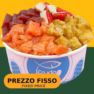 Pokè Large - Prezzo Fisso Senza costi extra.