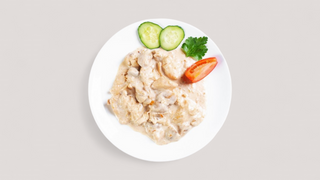 Курица с грибами