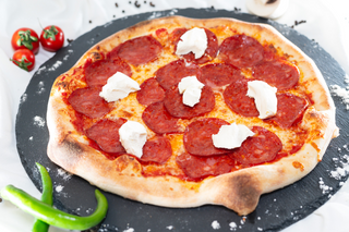 Pizza Philadelphia e Salami Picante