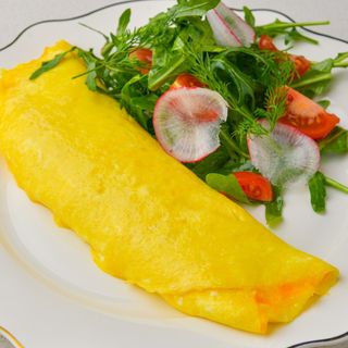  ომლეტი არჩევით ყველი,პომიდორი,ლორი