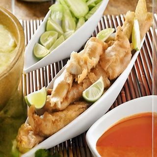 85. Pescado rebozado