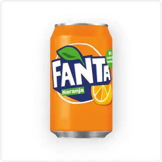 Fanta Naranja Lata 330ml.