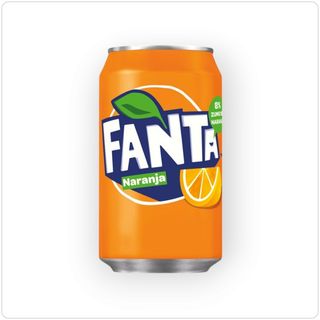 Fanta Naranja Lata 330ml.