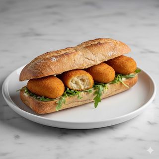 Bocadillo De Croquetas