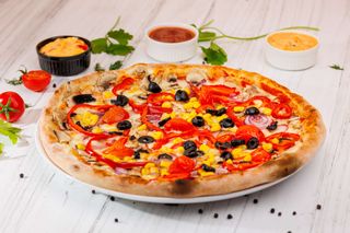 Pizza vegetariană mică