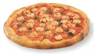 Pizza de gamba