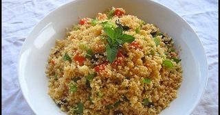 Assiette de taboulé