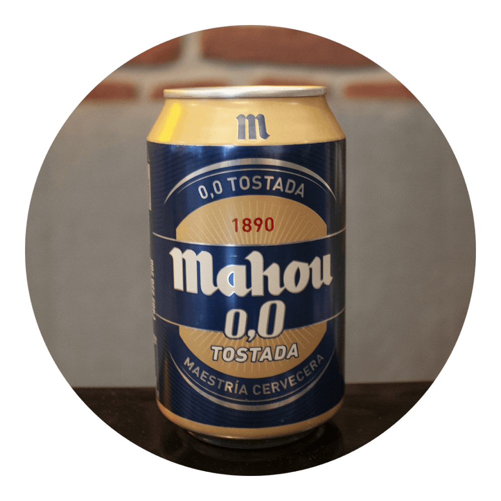 Mahou 0'0 Tostada