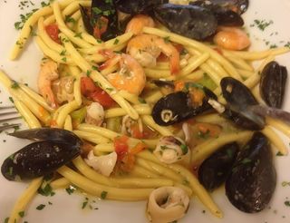 Spaghetti alla Luciana