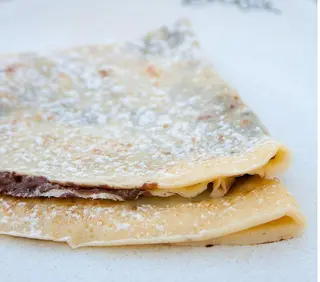 Crepe de chocolate