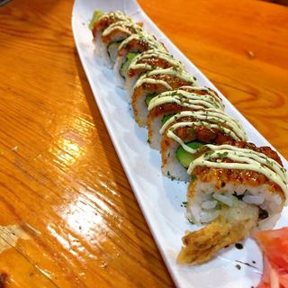 53. Tempura Maki Flambeado