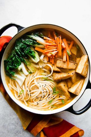 Vegetarian Udon Soup
