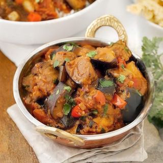 Baingan Bhajee (Aubergine)
