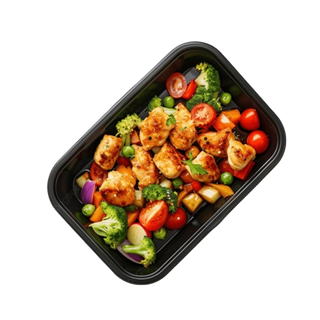 Chicken and Steamed vegetables