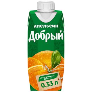 Բնական հյութ դոբրի 0.33լ