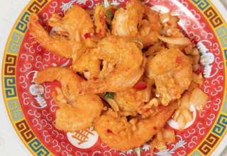 Langostinos Fritos Con Sal Y Pimientas