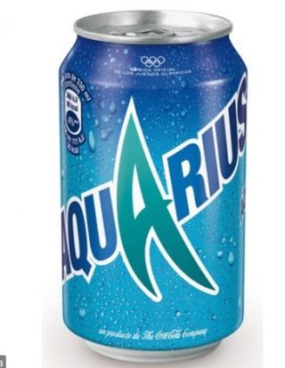 Aquarius Limón lata 330ml.