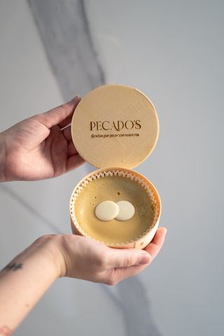 Tarta De Queso Con Pistacho Y Chocolate Blanco Mini