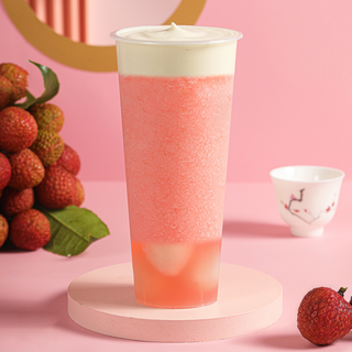 Té De Lichi Y Leche