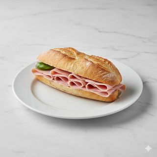 Bocadillo de jamón York