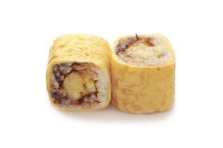 Maki con banana cue
