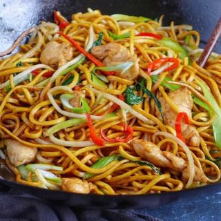 Wok poulet