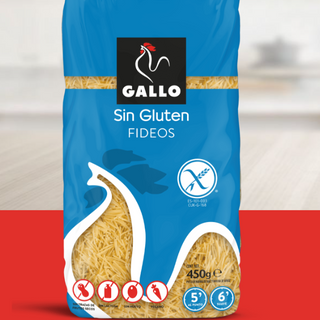 Fideo Sin Gluten. 450gr.
