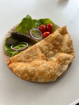 Czebureki samo mięso