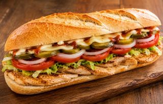 Bocadillo De Pollo Especial
