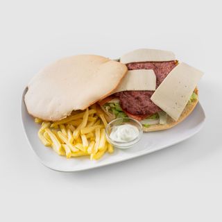 Hamburguesa De Porky